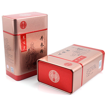 丹參粉長(zhǎng)方形金屬鐵盒_保健品鐵盒包裝定制廠(chǎng)家